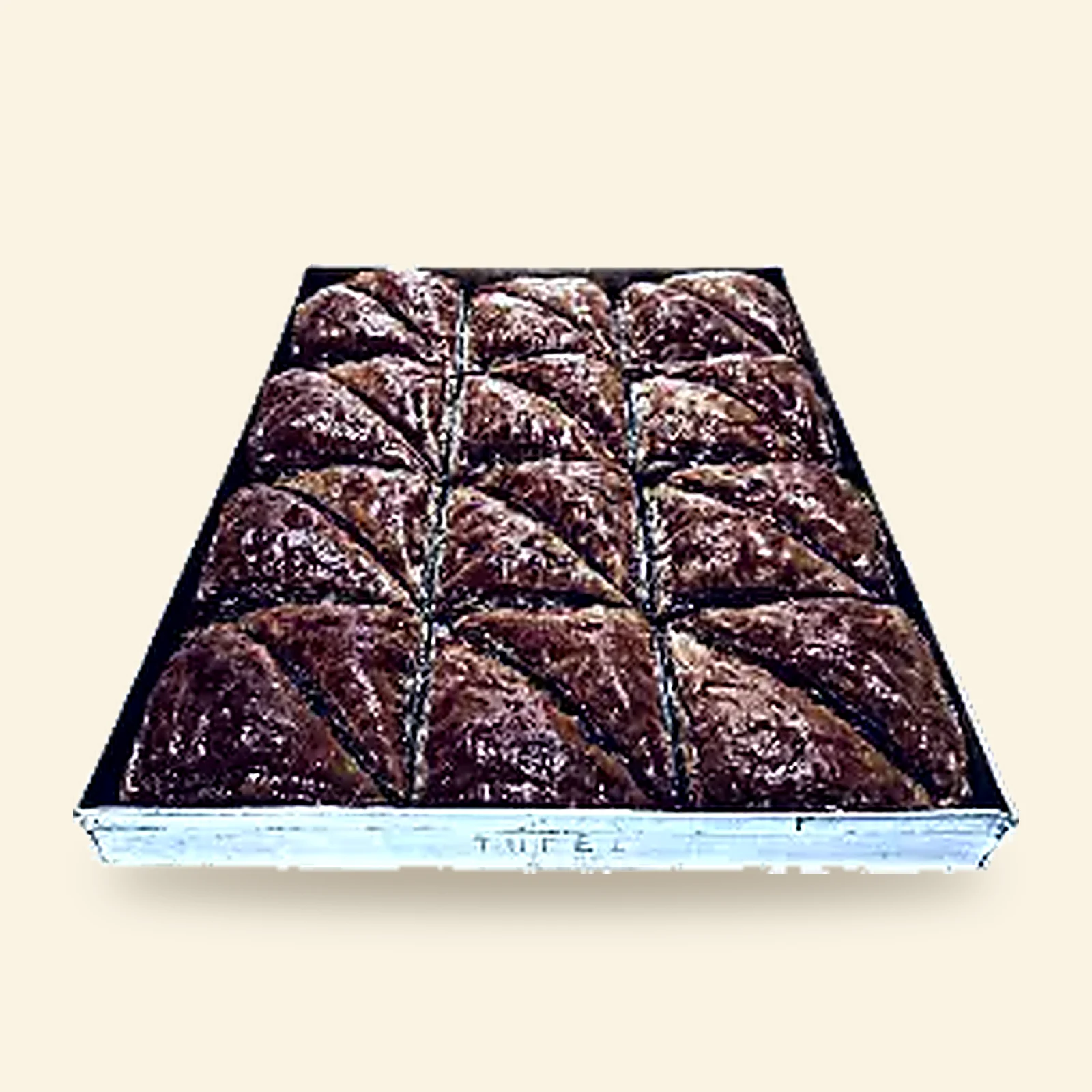 Baklawa Czekoladowa — Trójkąt — taca