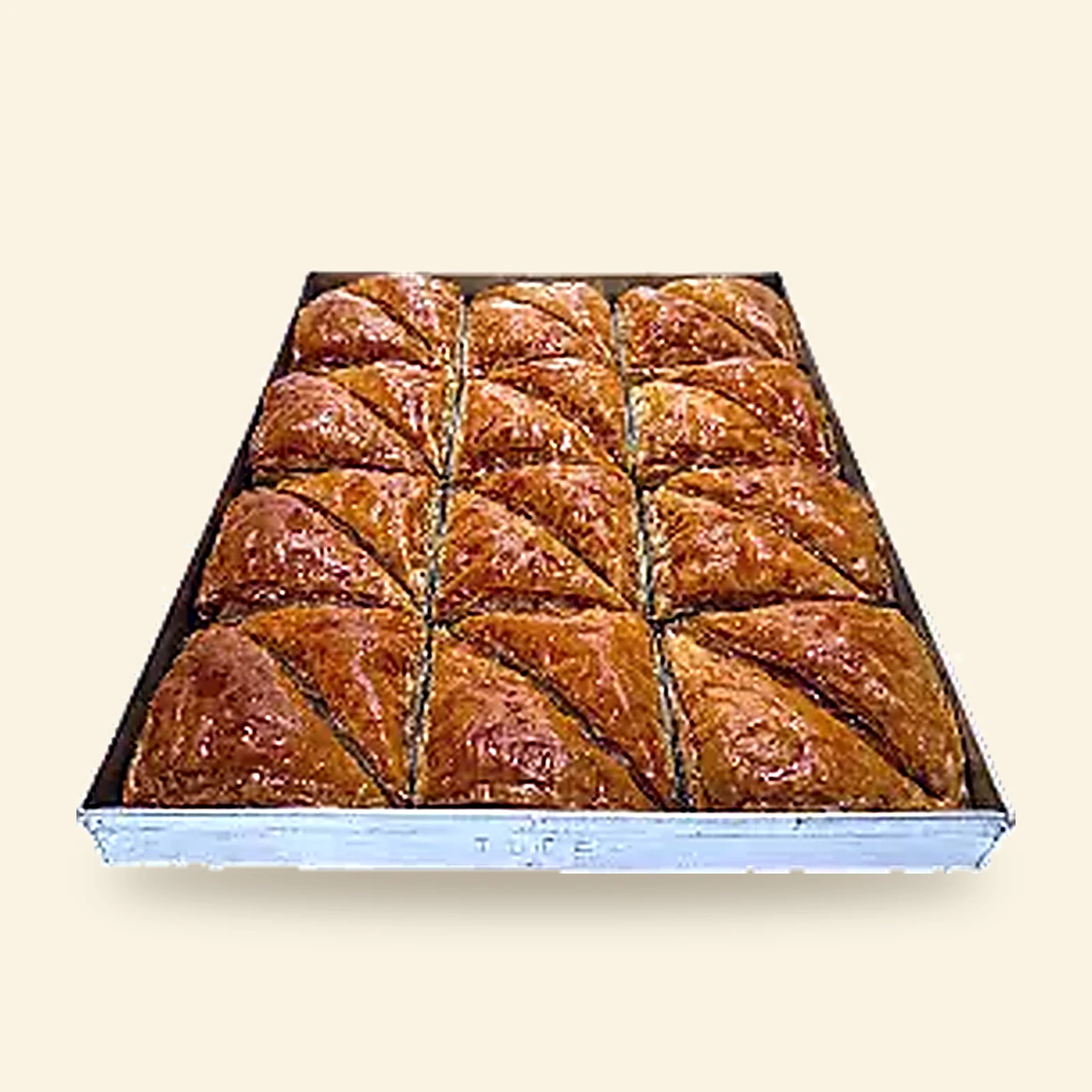 Baklawa Wiśniowa — Trójkąt — taca