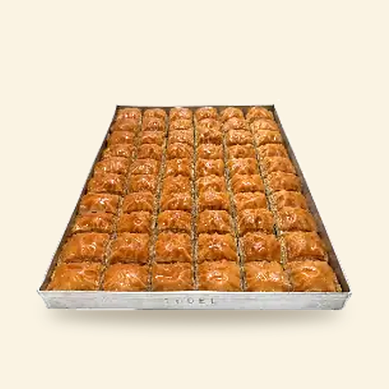 Baklawa Pistacjowa — Kwadrat — taca