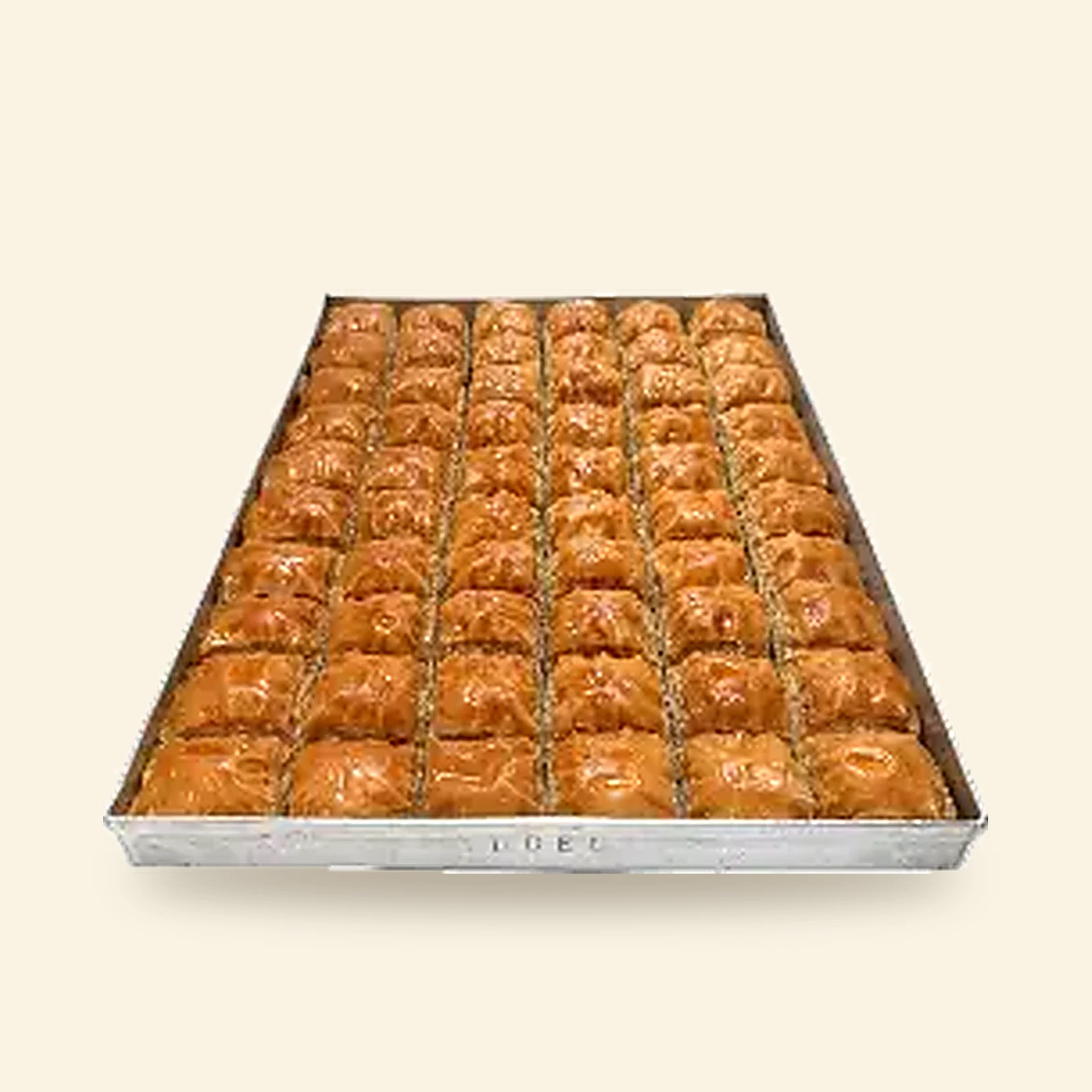 Baklawa Orzechowa — Kwadrat — taca