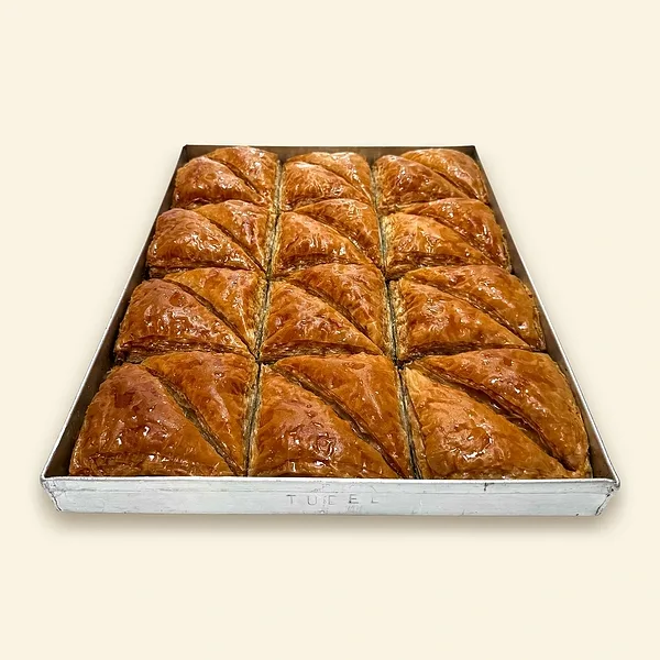 Baklawa Orzechowa — Trójkąt — taca